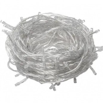 Гирлянда ECOLA LED N5YB10ELC 220V IP44 Нить наращиваемая (базовая секция) 10м 160Led Синяя Blue, 8 режимов, прозр.провод с вилкой