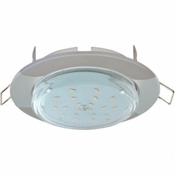 Встраиваемый светильникECOLA GX53 H4 FL71H4ECB черный хром, серебро Встраиваемый светильникECOLA GX53 H4 FL71H4ECB черный хром, серебро